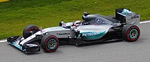 F1 W06 Hybrid, which won Mercedes the Constructors' Championship