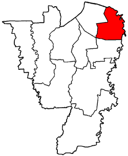 The district of Tebet in South Jakarta
