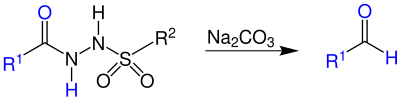Reaktionsschema McFadyen-Stevens-Reaktion