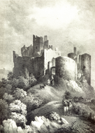 Bourscheid Castle ruins
