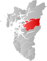 Hjelmeland within Rogaland