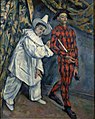 Mardi gras (Pierrot and Harlequin) by Paul Cézanne