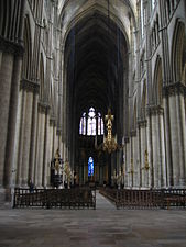 Interior of Reims Cathedral