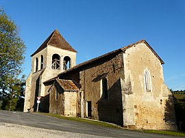 The church in Saint-Geyrac