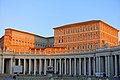 Apostolic Palace highlited by the sun