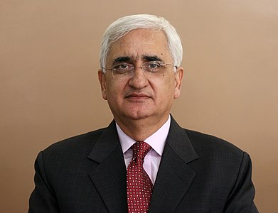 Salman Khurshid, by Muhammad Mahdi Karim