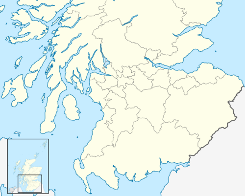 2021–22 Scottish Basketball Championship Men season is located in Scotland South