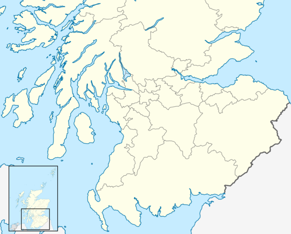 2016–17 Lowland Football League is located in Scotland South