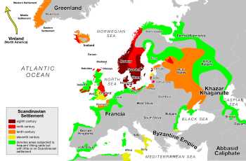 Die Ausbreitung der Skandinavier in der Wikingerzeit
