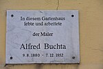 Alfred Buchta - Gedenktafel