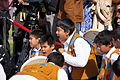The Young Dene Drummers performed when Prince William and Kate visited Yellowknife, NWT on July 5, 2011.