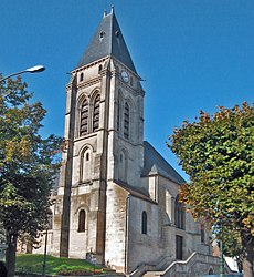 The church Saint-Leu