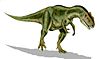 Artist's depiction of Allosaurus.