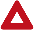 (W8-1) Warning Triangle (1964-2009)