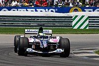 Zsolt Baumgartner 2004 im Minardi