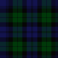 Black Watch tartan, also known as the "Government sett".