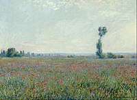 Claude Monet, Poppy Field (Champ de coquelicots), 1881