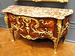 Commode by Charles Cressent (1745–1749), Nelson-Atkins Museum of Art