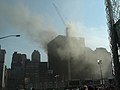 Deutsche Bank Building fire in 2007