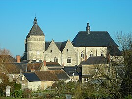 The Church of Saint-Pierre and the collegiate church of Saint-Michel, in Bueil-en-Touraine