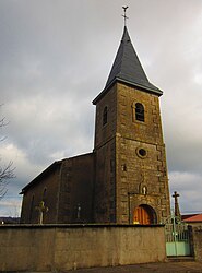The church in Xocourt