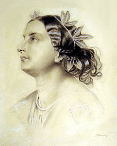 Italienerin, etwa 1887