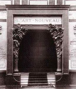 The Maison de l'Art Nouveau gallery of Siegfried Bing (1895)