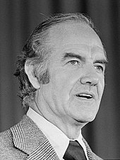 Senator George McGovern in 1972
