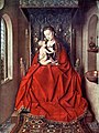 Jan van Eyck: Lucca-Madonna, ca. 1437/1438: Eine Madonna Lactans.