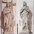 Zwei Statuen Maria & Christus Pfarrkirche St. Bartholomäus Grottau, 1894