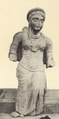Sculpture of woman from ancient Braj-Mathura c. 2nd century CE