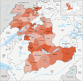 Amtsbezirke des Kantons Bern bis 31. Dezember 1919