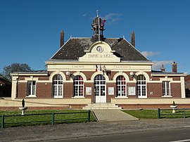 The town hall of Liez