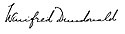 Winifred (Bamford-Hesketh) Cochrane's signature