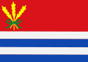 Flagge des Ortes Middenschouwen