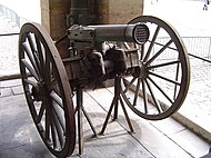 French canon à balles (machine gun)