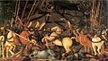 Battle of San Romano by Paolo Uccello. c. 1438
