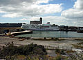 Image 49MV Pont-Aven: Brittany Ferries service to Roscoff, France and Santander, Spain in Millbay Docks (from Plymouth)
