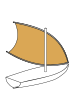 Polynesian crab claw sail