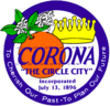 Official seal of Corona, California