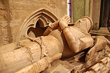Alabaster tomb of Ros in St Mary's, Bottesford