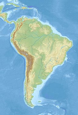 Buenos Aires Lake is located in South America