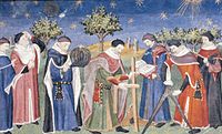 image of clerks using geometry to study astronomy