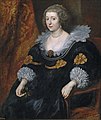 Countess Amalia of Solms-Braunfels, Mauritia Eleonora's aunt. Portrait by Anthony van Dyck, 1631–1632. Museo Nacional del Prado, Madrid.
