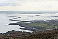Holyhead Breakwater and harbour from the summit