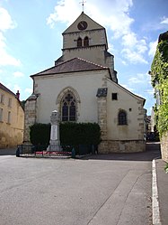 The church in Volnay
