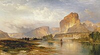 Thomas Moran, Cliffs of Green River, 1874, Amon Carter Museum of American Art