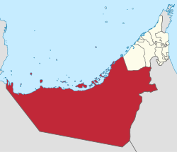 Das Emirat Abu Dhabi in den Vereinigten Arabischen Emiraten