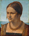 Schulterstück (Büste) Albrecht Dürer: Porträt einer jungen Frau, um 1506
