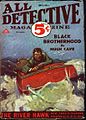 Cave's "Black Brotherhood" was cover-featured on the debut issue of All Detective Magazine in 1932